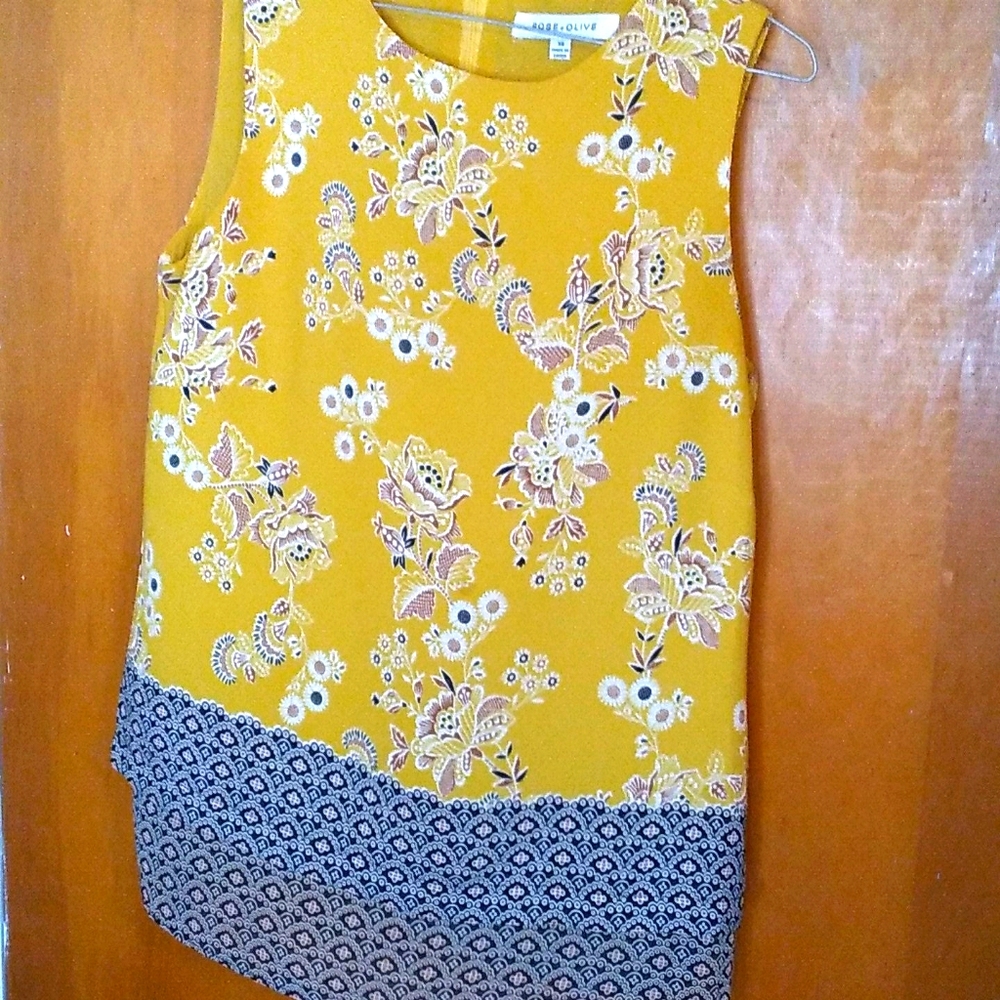 Rose + olive floral